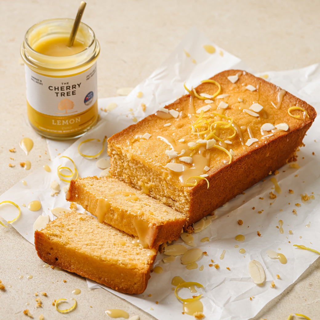 Springy Curd and Almond Loaf Recipe