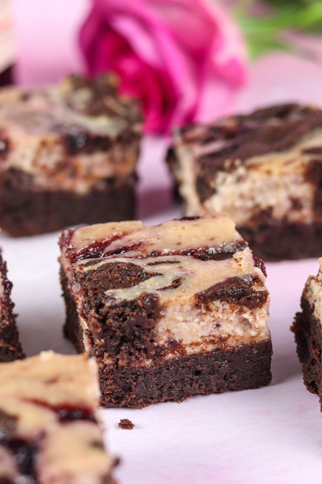 Cherry Amaretto Cheesecake Brownies Recipe