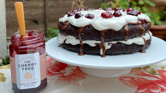 Vegan Black Forest Gâteau with Morello Cherry Jam  Recipe