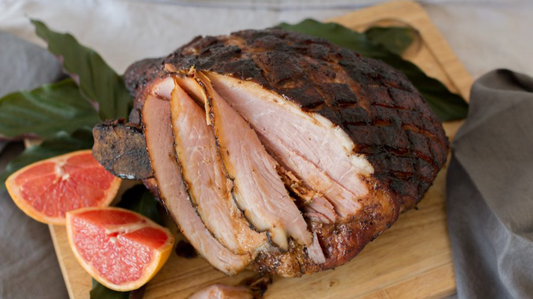 Grapefruit Glazed Ham Recipe