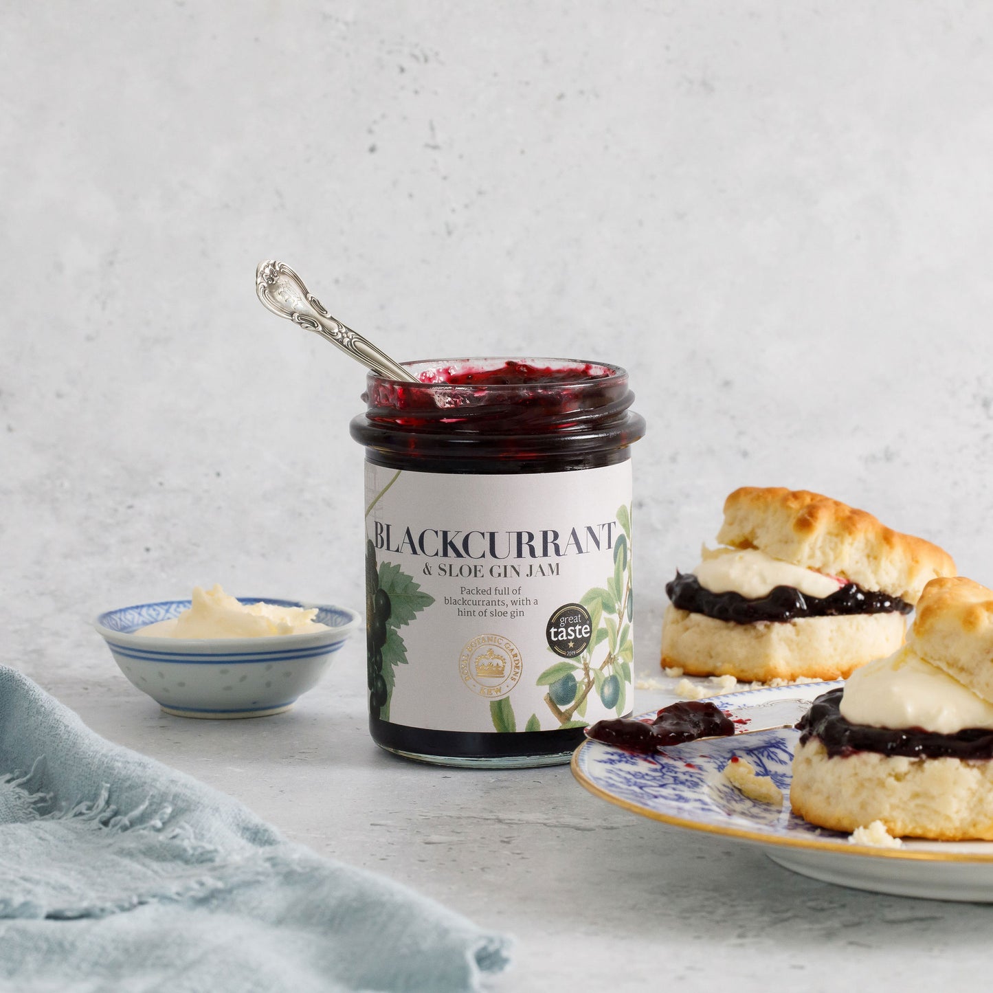 Kew Blackcurrant & Sloe Gin Jam