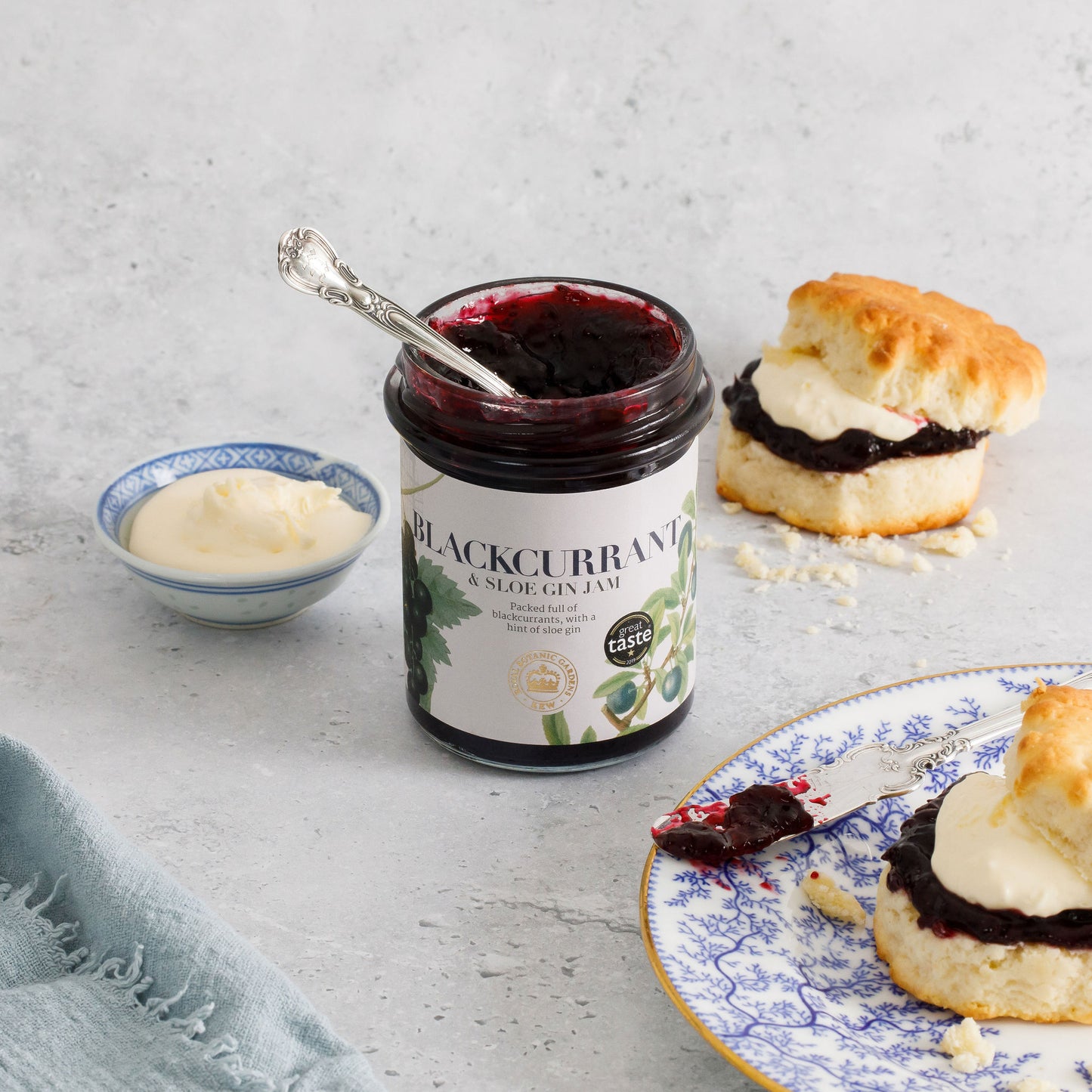 Kew Blackcurrant & Sloe Gin Jam